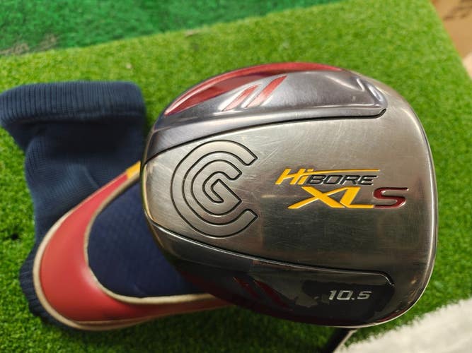 Cleveland Hibore XLS 10.5 Degree Driver Stiff Flex Fit on Red Graphite Headcover