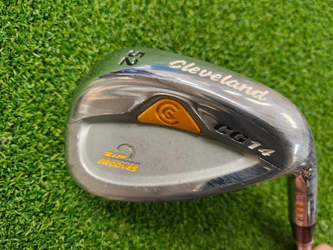Cleveland CG14 Zip Grooves 52 Degree Gap Wedge GW Steel 52.10