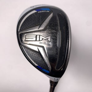 TaylorMade SIM MAX 4 Hybrid 22* Project X HZRDUS Smoke 6.0 Black 80g Stiff RH