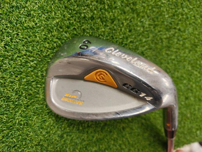 Cleveland CG14 Zip Grooves 60 Degree Lob Wedge LW Steel 60.08