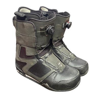 Used Head LITE BOA Mens Snowboard Boots Black Senior 12.5 11375-S000372491