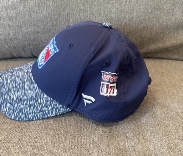 Niko Mikkola 77 New York Rangers Fanatics Authentic Pro Locker Room HAT Player Team Issue