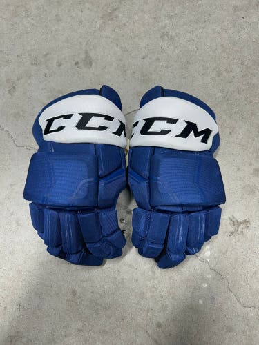 15” CCM HGQL Tampa Bay Lightning Pro Hockey Gloves (Like New)