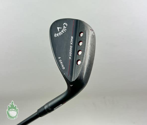Right Handed Callaway Mack Daddy 4 S Grind Wedge 54*-10 Wedge Flex Graphite