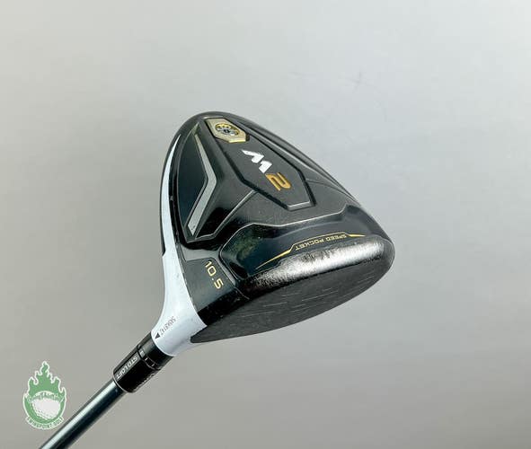 RH 2016 TaylorMade M2 Driver 10.5 Black Tie 60g Regular Flex Graphite Golf Club