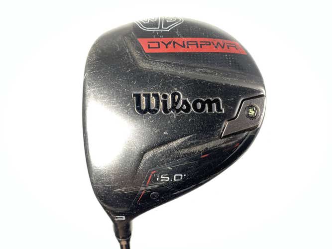 Wilson Dynapwr 3 Fairway Wood 15* HZRDUS RDX Smoke Red 5.5 60g Regular LH