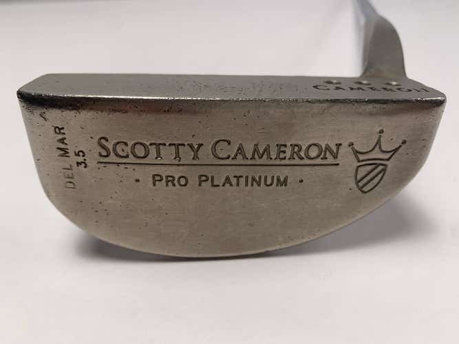 Scotty Cameron Pro Platinum Del Mar 3.5 Putter 34.75" Mens RH