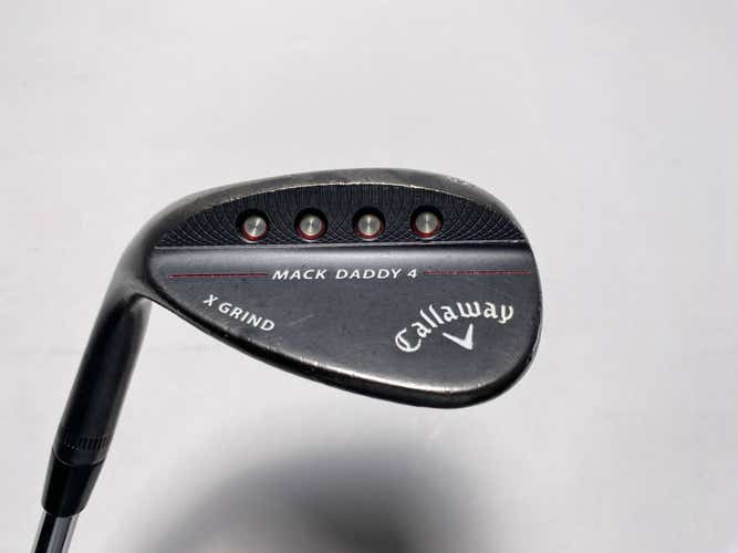 Callaway Mack Daddy 4 Black Lob Wedge LW 60* 12 DG S200 Tour Issue Stiff Mens LH