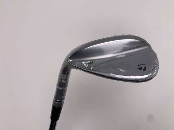 TaylorMade Milled Grind 4 Chrome Lob Wedge LW 60* 10 DG Tour Issue 115g Wedge LH