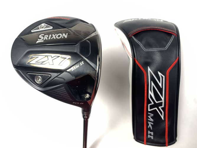 Srixon ZX7 MKII Driver 10.5* HZRDUS 5.5 Gen 4 Dual Torsional Regular RH HC