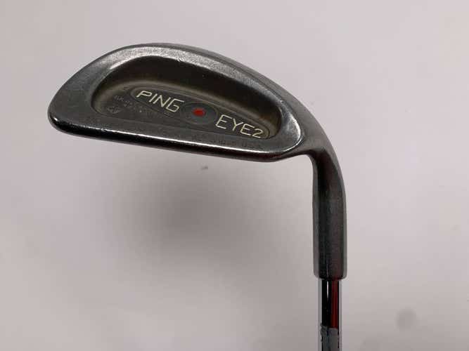 Ping Eye 2 + Sand Wedge SW Red Dot 1* Flat KT-M Stiff Steel Mens RH