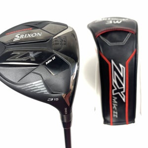 Srixon ZX MKII 3 Fairway Wood 15* HZRDUS 5.5 Gen 4 Dual Torsional Regular RH HC