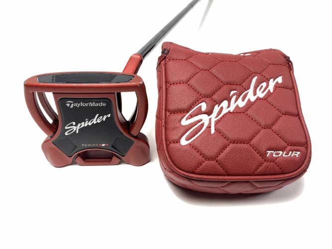 TaylorMade Spider Tour Red Putter 34" SuperStroke Tour 1.0 Mens RH HC