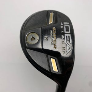 Adams Idea Black Super 3 Hybrid 19* Aldila Voodoo SNV8 Stiff Graphite Mens RH