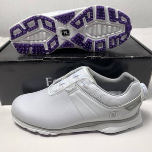 FootJoy Pro SL Golf Shoes White Women's SZ 7.5 W ( 98137 ) NEW