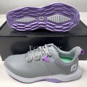 FootJoy ProLite Golf Shoes Gray Women's SZ 6.5 ( 98204 ) NEW