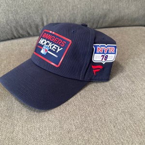 Brennan Othmann 78 New York Rangers Fanatics Authentic Pro HAT Player Used Worn