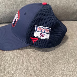 Will Cuylle 50 New York Rangers Fanatics Authentic Pro HAT Player Used Worn