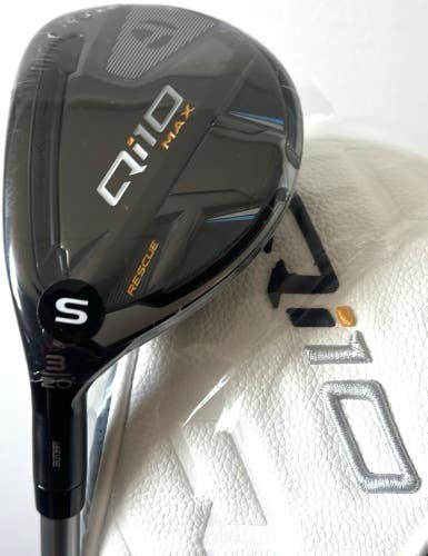 TaylorMade Qi10 MAX Rescue 3-Hybrid 3H 20* LEFT Hand Speeder NX Stiff NEW