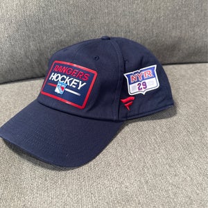 Matthew Robertson 29 New York Rangers Fanatics Authentic Pro HAT Player Used Worn