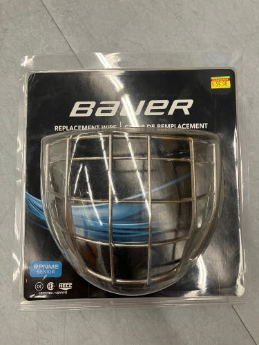 Senior Bauer NME Replacement Goalie Cage (New)