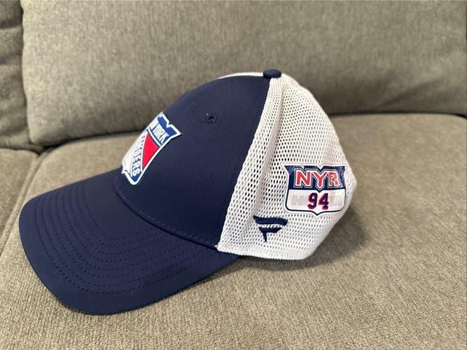 Gabe Perreault 94 New York Rangers Fanatics Authentic Pro HAT Player Used Worn
