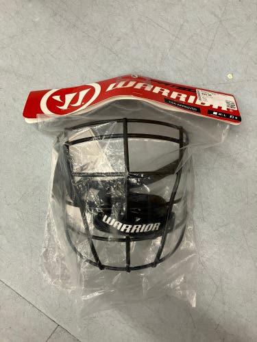 Black Warrior Fatboy CSA Box Lacrosse Mask | Size Small  (New)
