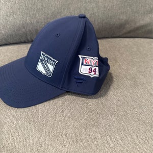 Gabe Perreault 94 New York Rangers Fanatics Authentic Pro HAT Player Used Worn
