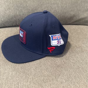 Igor Shesterkin 31 New York Rangers Fanatics Authentic Pro HAT Player Used Worn