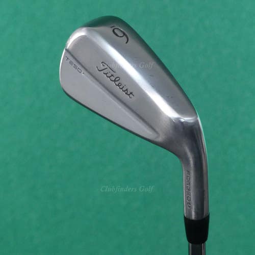 Titleist 2025 T250 Forged Single 6 Iron True Temper AMT Black G2 Steel Stiff
