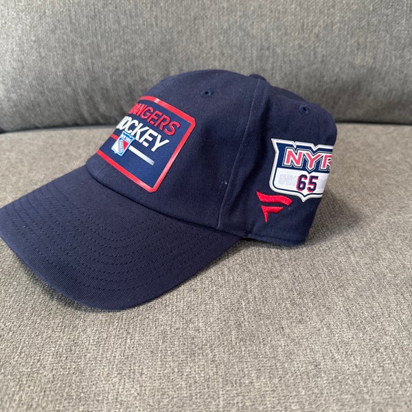 Brett Berard 65 New York Rangers Fanatics Authentic Pro HAT Player Used Worn
