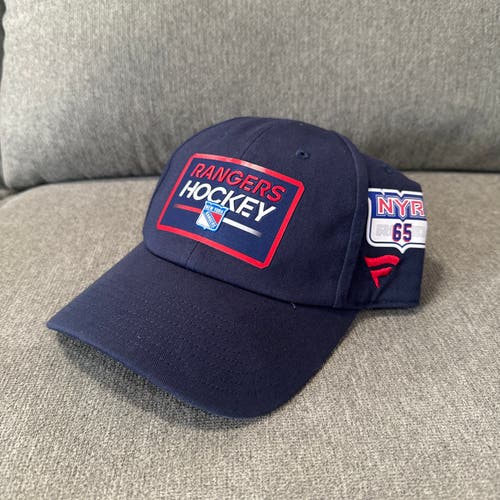 Brett Berard 65 New York Rangers Fanatics Authentic Pro HAT Player Used Worn