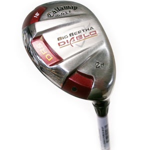 Callaway Big Bertha Diablo DRS 18* 2 Hybrid Graphite 60g Stiff Flex