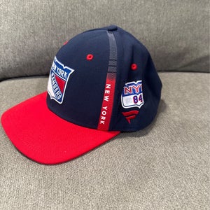 Adam Edstrom 84 New York Rangers Fanatics Authentic Pro HAT Player Used Worn