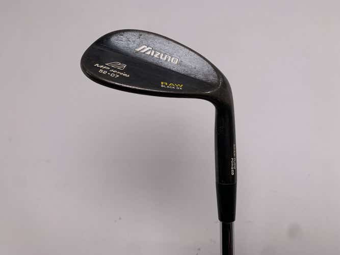Mizuno MP Raw Black Ox Gap Wedge GW 52* 7 DG Wedge Steel Mens RH