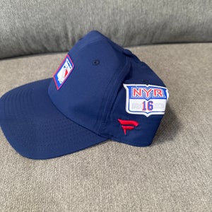 Vincent Trocheck 16 New York Rangers Fanatics Authentic Pro HAT Player Used Worn
