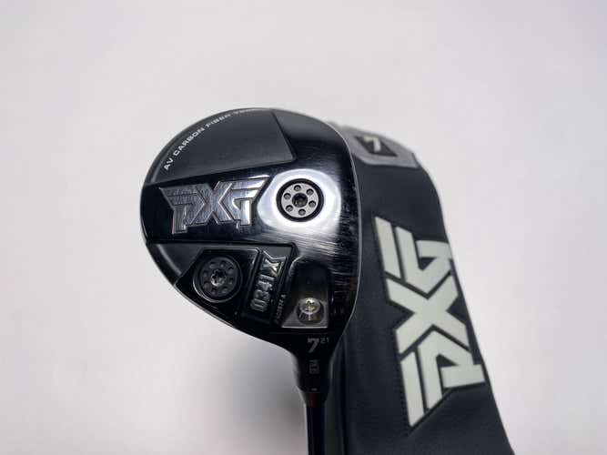 PXG 0341 X GEN4 7 Fairway Wood 21* EvenFlow Riptide CB 5.5 50g Regular RH HC