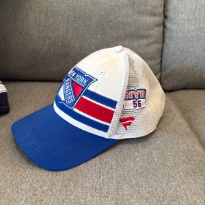 Erik Gustafsson 56 New York Rangers Fanatics Authentic Pro HAT Player Used Worn