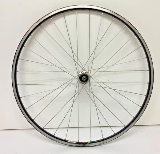 Vintage Wolber AT 18 32-Spoke Black Aluminum 26" Rear Wheel Deore DX M650 Hub