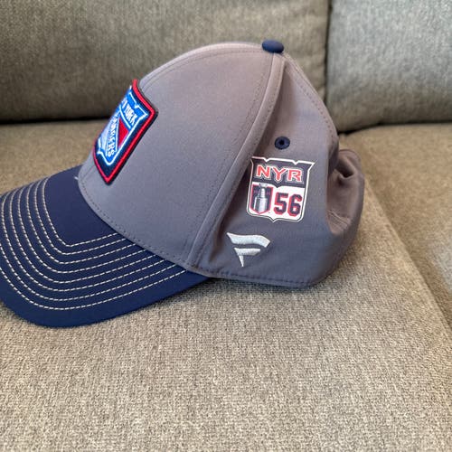 Erik Gustafsson 56 New York Rangers Fanatics Authentic Pro HAT Player Used Worn