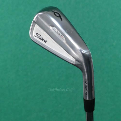 Titleist 2021 T100s Forged Single 6 Iron NS Pro Modus 3 Tour 105 Steel Stiff