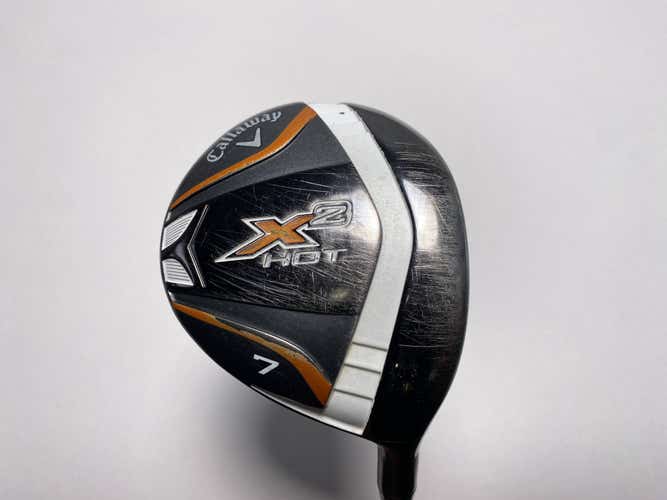 Callaway X2 Hot 7 Fairway Wood 21* Aldila Tour ATX 60g Regular Graphite Mens RH