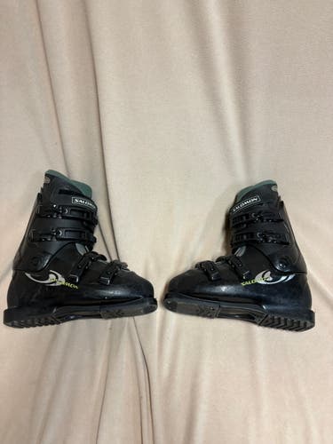 Mondo 27 & 27.5 Men's Salomon All Mountain Performa 4.0 Ski Boots (Used)