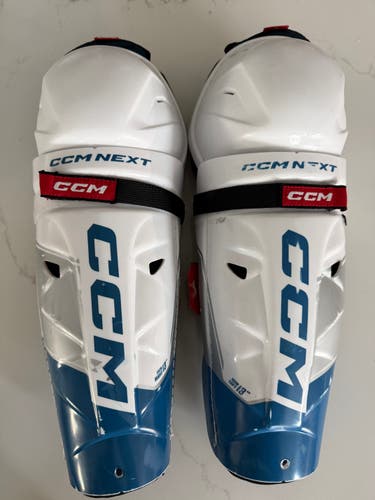 Senior CCM Next 13" Shin Pads (Used)