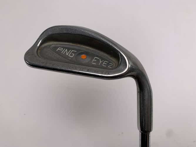 Ping Eye 2 Pitching Wedge PW Orange Dot 2* Flat Karsten ZZ-Lite Wedge Mens RH