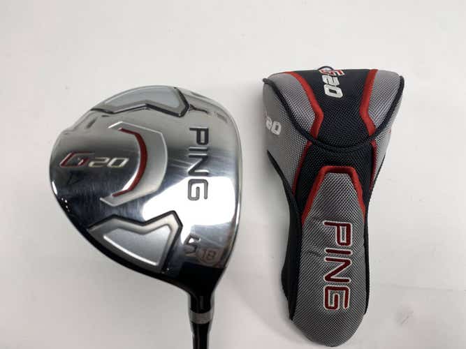 Ping G20 5 Fairway Wood 18* TFC169F Soft Regular Senior Graphite Mens RH HC