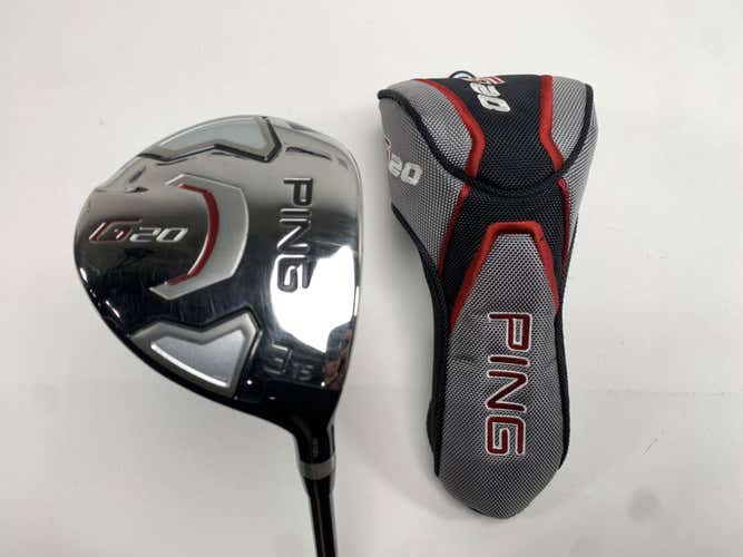 Ping G20 3 Fairway Wood 15* TFC169F Soft Regular Senior Graphite Mens RH HC