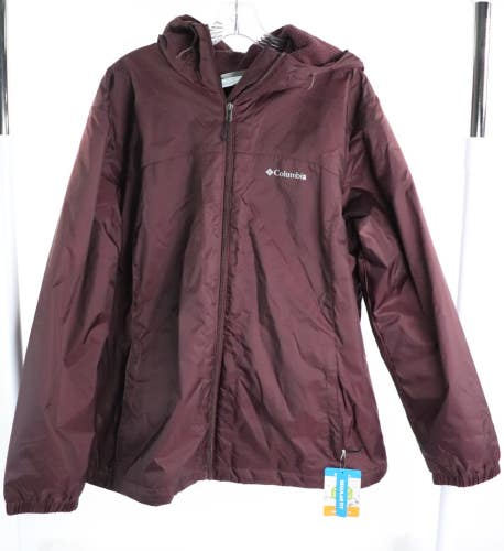 Columbia Women's Switchback Sherpa Lined Jacket Burgandy Size 1X NWT
