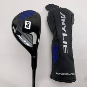 Performance Golf AnyLie 4 Hybrid 21* 65g Stiff Graphite Mens RH HC