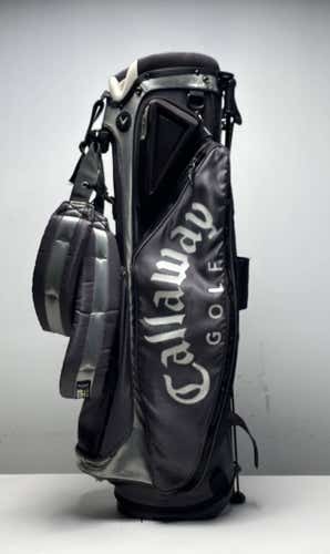 Callaway Mini Looper Stand Bag Gray/Black 5-Way Divide Dual Strap Golf Bag
